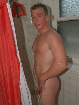 Buff Timothy bfcollection invites us to join him in a shower where he slowly cleanses himself