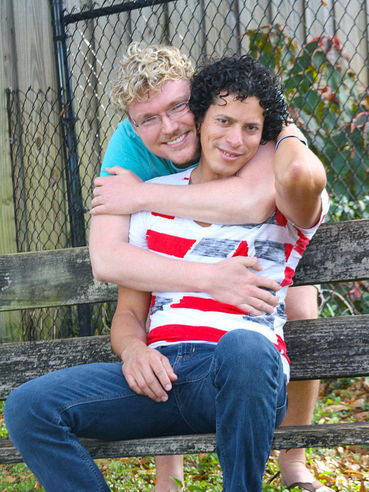 Salt & pepper lovebirds Casey Young & Freddy Cuebas know exactly how to please each other!